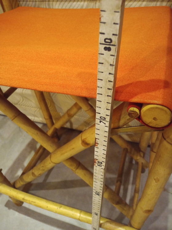 Image 1 of Bamboo Barstool