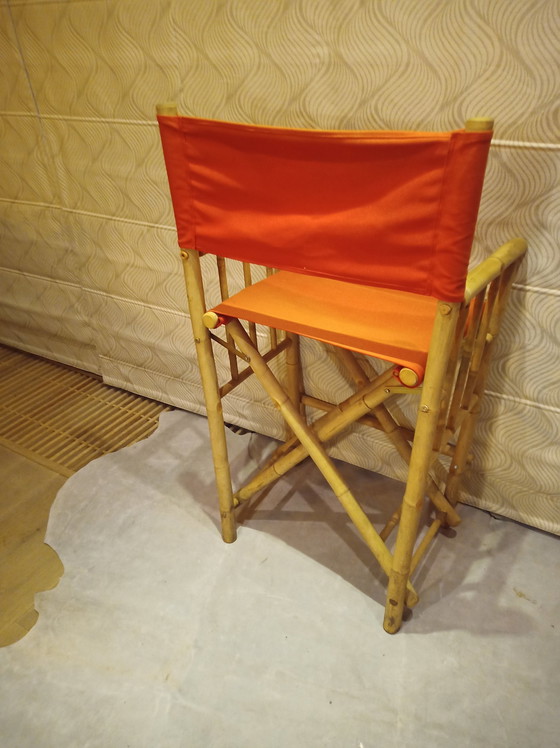 Image 1 of Bamboo Barstool