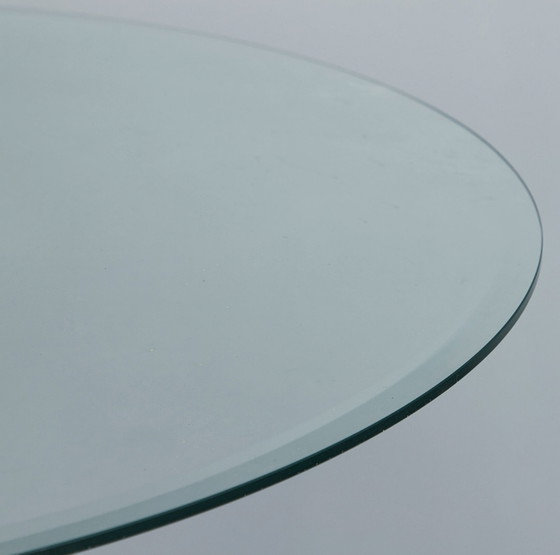 Image 1 of Exceptional metal/glass dining table