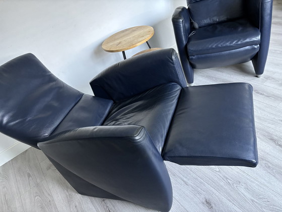 Image 1 of 2x Jori Armchairs Jori Dark Blue