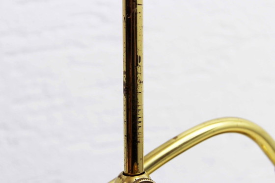 Image 1 of Brass Swan Neck Desk Lamp