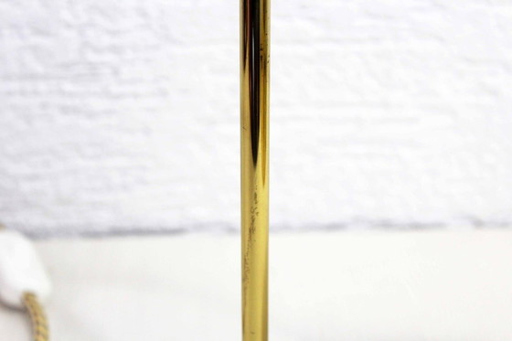 Image 1 of Brass Swan Neck Desk Lamp