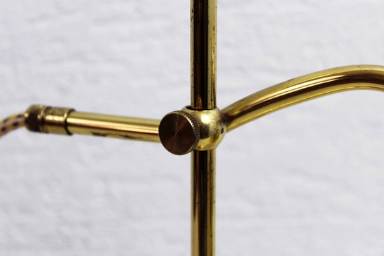 Image 1 of Brass Swan Neck Desk Lamp