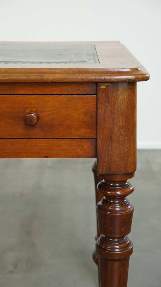 Image 1 of Writing Table / Hall Table With Leather Top