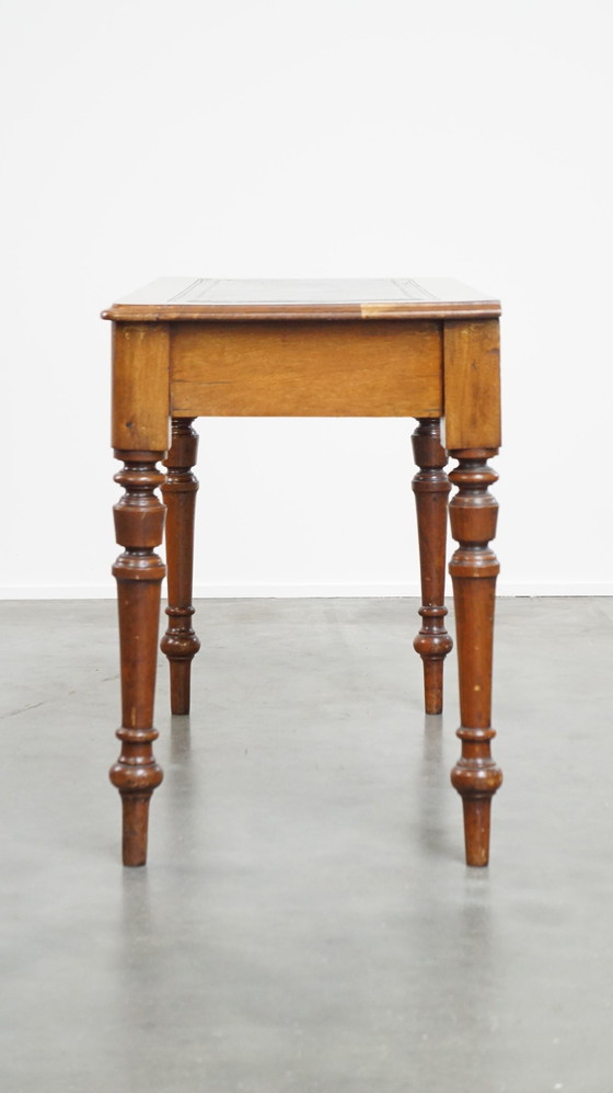 Image 1 of Writing Table / Hall Table With Leather Top