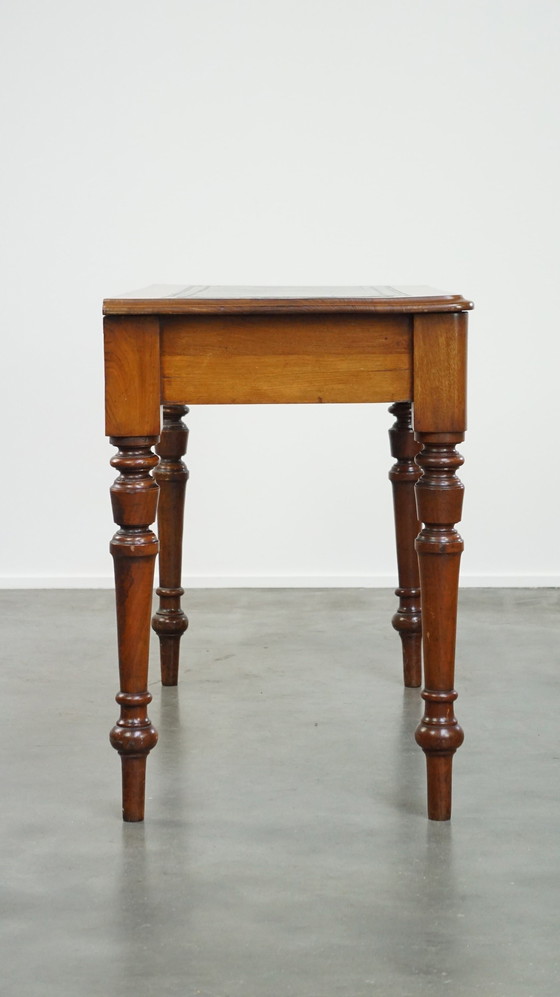 Image 1 of Writing Table / Hall Table With Leather Top