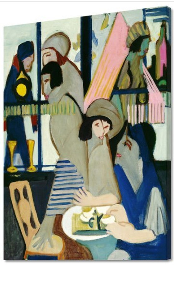 Image 1 of Ernst Kirchner ---The Cafe