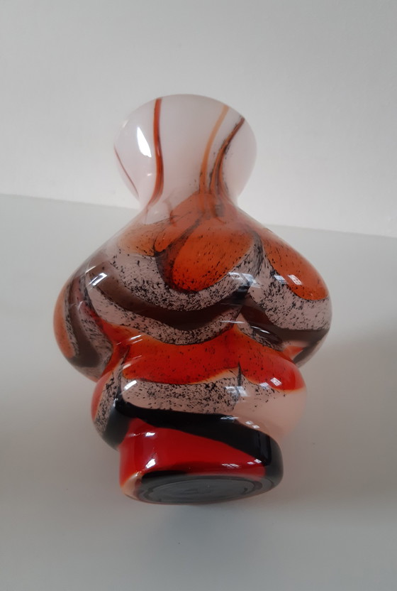 Image 1 of Carlo Moretti in Empoli glass vase no. 3