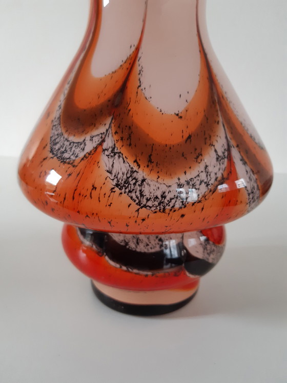 Image 1 of Carlo Moretti in Empoli glass vase no. 3