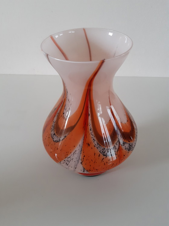 Image 1 of Carlo Moretti in Empoli glass vase no. 3