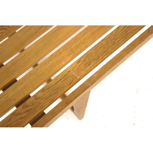 Vintage minimalist bench "Tokyo" by Yngvar Sandström for Nordiska Kompaniet, Sweden 1970s