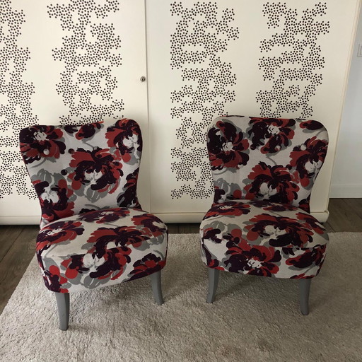 2x Artifort Theo Ruth armchairs model 102