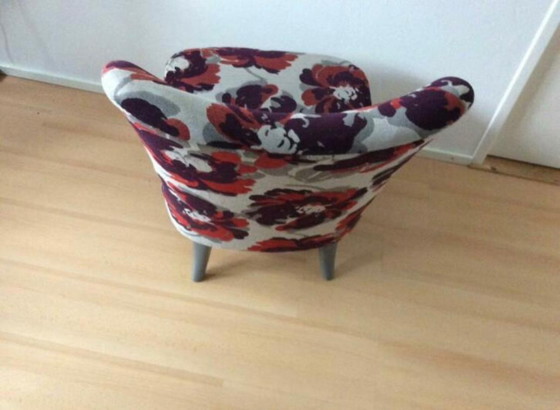 Image 1 of 2x Artifort Theo Ruth armchairs model 102