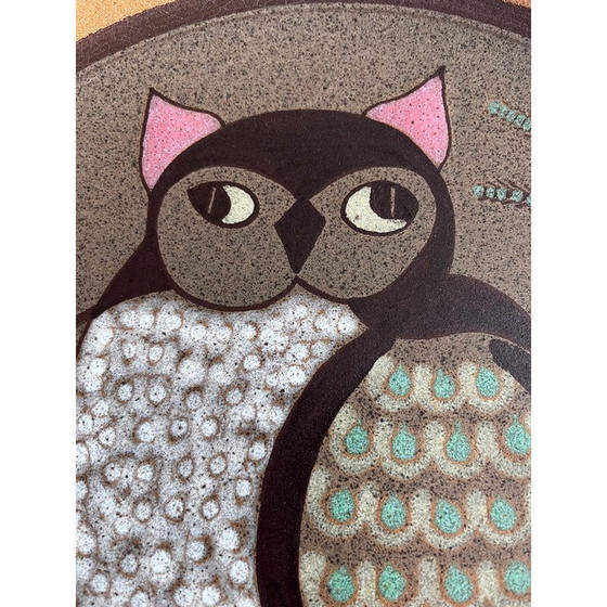 Image 1 of Vintage ceramic dish with wall attachment, 1970s