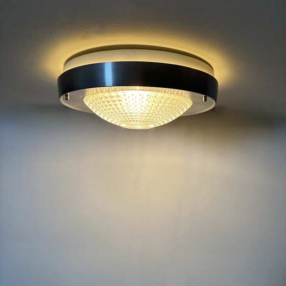 Image 1 of Raak Flush Mount Ceiling Lamp B-1043 , 1970S Ufo Space Age