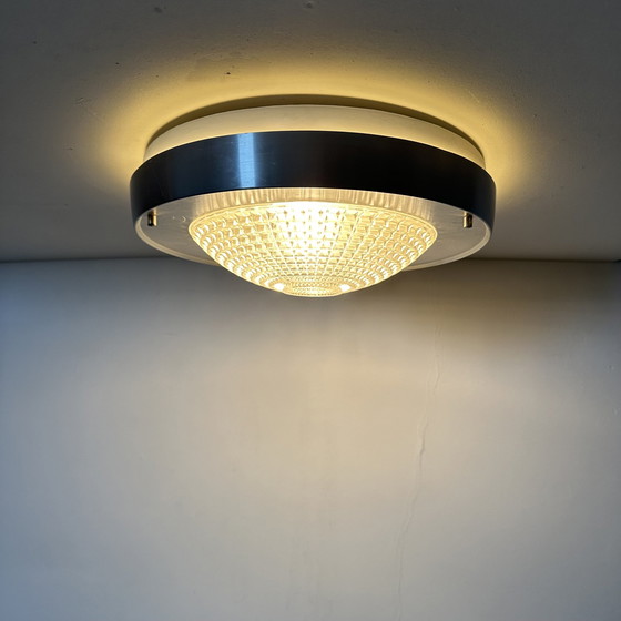 Image 1 of Raak Flush Mount Ceiling Lamp B-1043 , 1970S Ufo Space Age