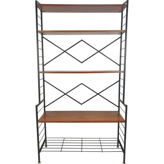 Image 1 of Mensola vintage in teak con piedi, Italia 1950