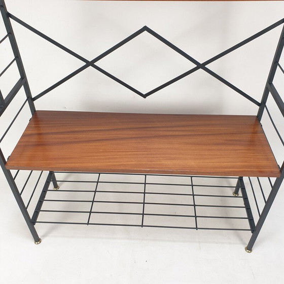 Image 1 of Mensola vintage in teak con piedi, Italia 1950