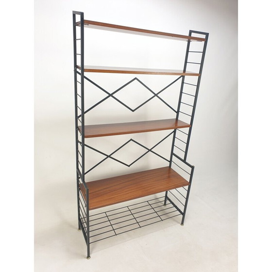 Image 1 of Mensola vintage in teak con piedi, Italia 1950