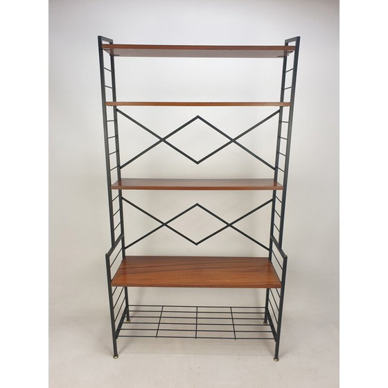 Image 1 of Mensola vintage in teak con piedi, Italia 1950