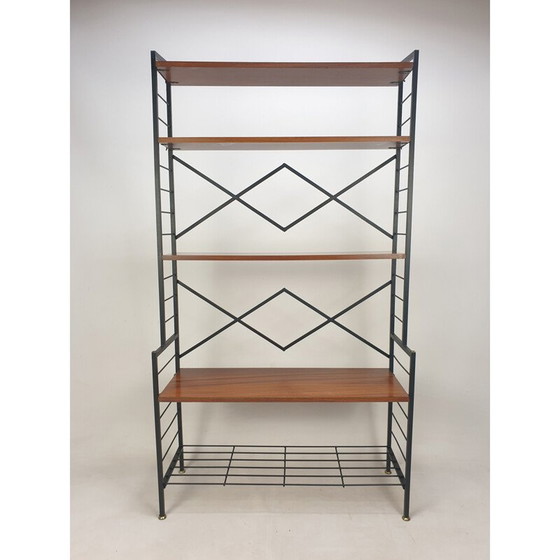 Image 1 of Mensola vintage in teak con piedi, Italia 1950