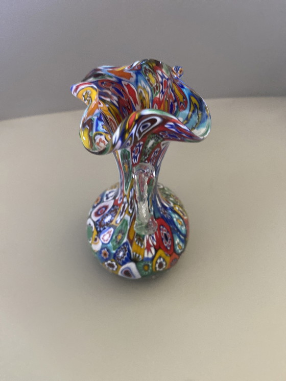 Image 1 of Millefiori Murrhins Fratelli Toso vase