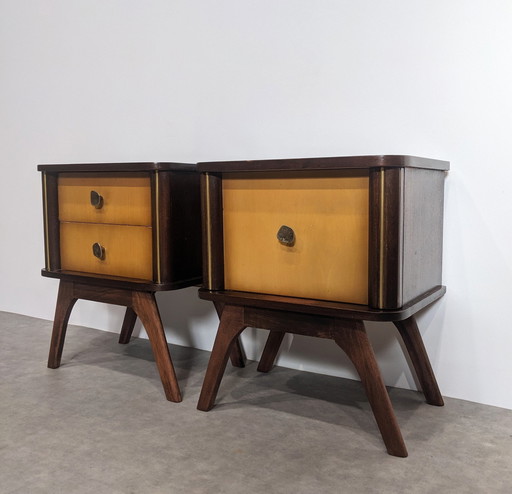 Pair Of Vintage Bedside Tables.