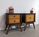 Pair Of Vintage Bedside Tables.
