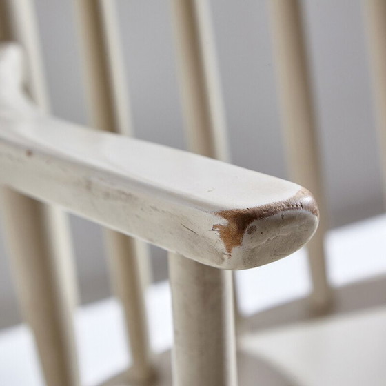 Image 1 of Vintage beech rocking chair, 1960