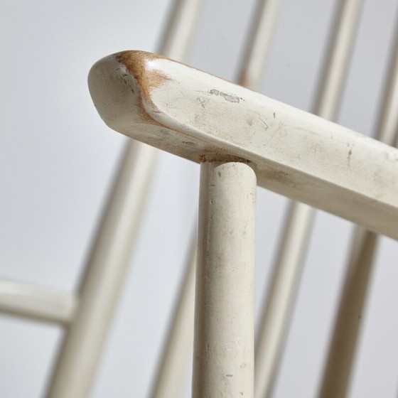 Image 1 of Vintage beech rocking chair, 1960