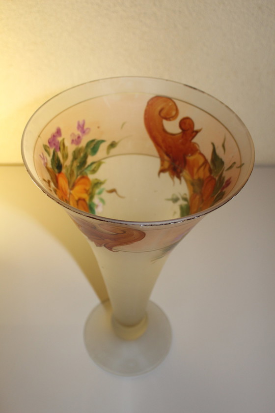 Image 1 of Vase Gipar verre dépoli