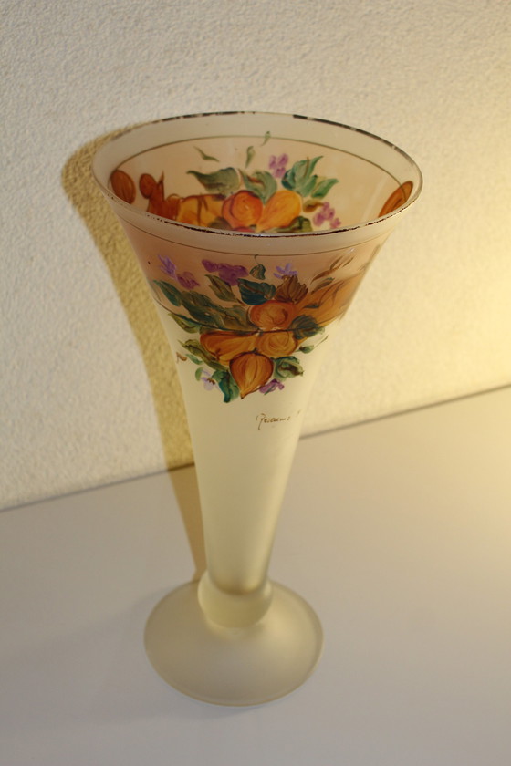 Image 1 of Vase Gipar verre dépoli