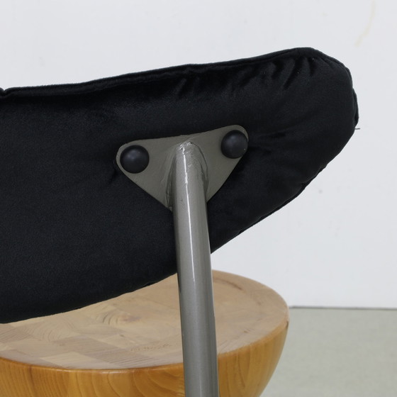 Image 1 of 4x Chaise de salle à manger postmoderne de Rob Eckhardt, années 1980