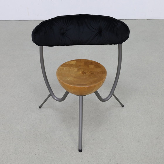 Image 1 of 4x Postmodern Dining Chair by Rob Eckhardt, 1980s