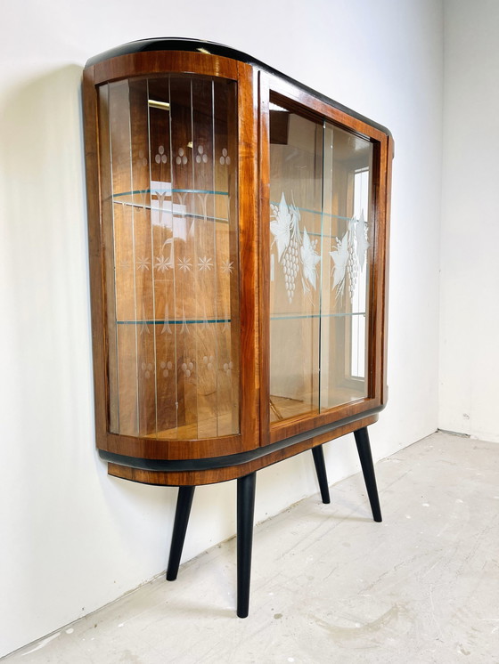 Image 1 of Art Deco Display Case From The 1950s