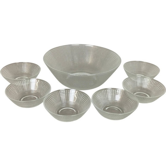 Image 1 of Vintage 7-piece dinner service set by Wilhelm Wagenfeld for Vlg Weisswasser Bauhaus, Germany 1960