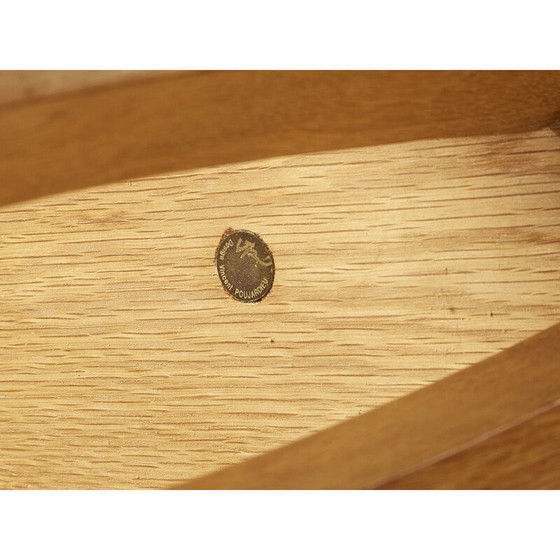 Image 1 of Tavolino da caffè vintage in legno di quercia di Vincent Poujardieu, 1992