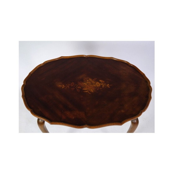 Image 1 of Vintage wood nesting tables, 1960s