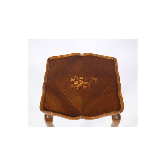 Image 1 of Vintage wood nesting tables, 1960s