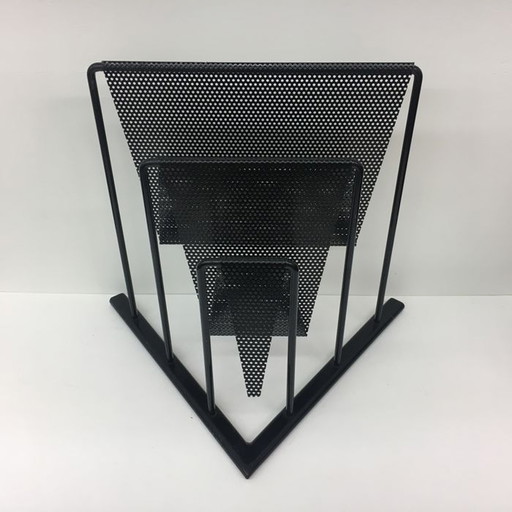 Porta riviste e porta vinili D-tec vintage di Markus Börgens