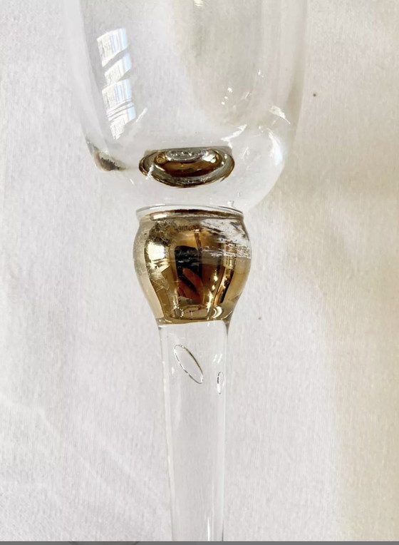 Image 1 of Glass Champagne Flutes