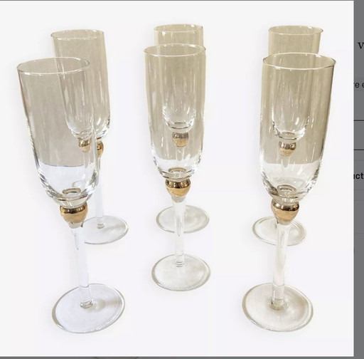 Glass Champagne Flutes