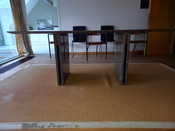 Image 1 of Table de salle à manger en granit