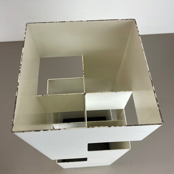 Image 1 of Vintage metal umbrella stand, France 1970s