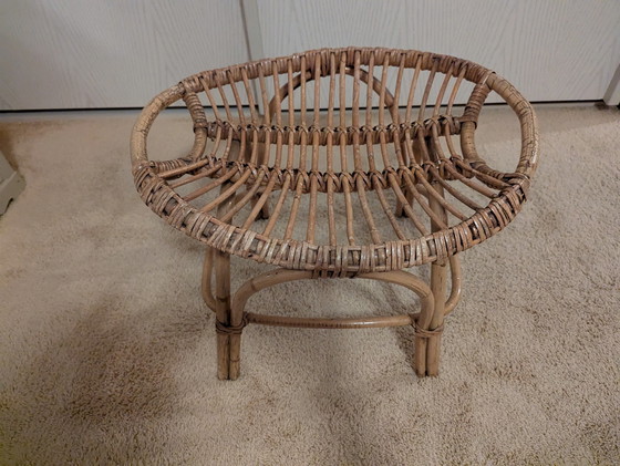 Image 1 of Rattan Stool