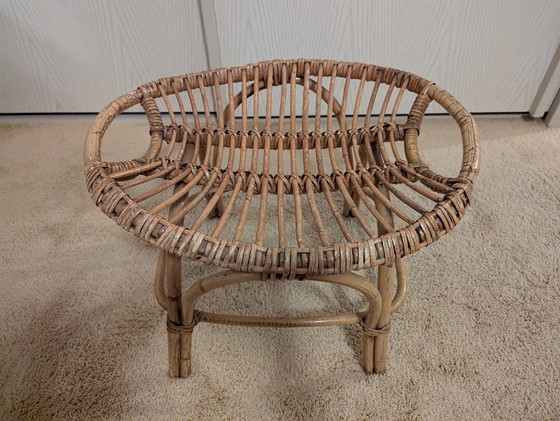 Image 1 of Rattan Stool