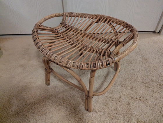 Image 1 of Rattan Stool