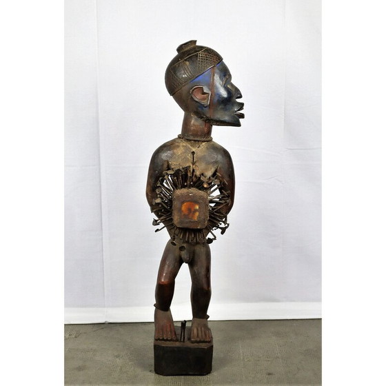Image 1 of Statua vintage Nkisi Nkonde Kongo-Vili
