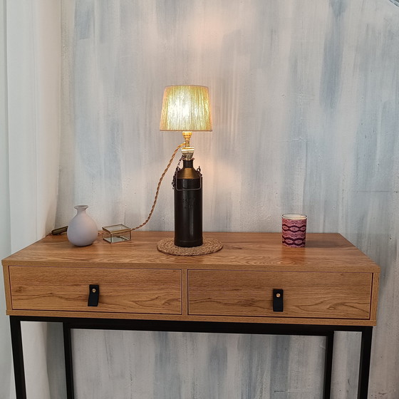 Image 1 of Lampadario Sncf Can – Pezzo unico in ottone fatto a mano