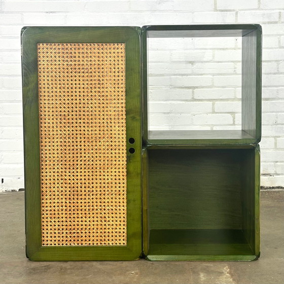 Image 1 of Three Modular Samara Wall Elements By Derk Jan De Vries For Maisa Di Seveso In Green